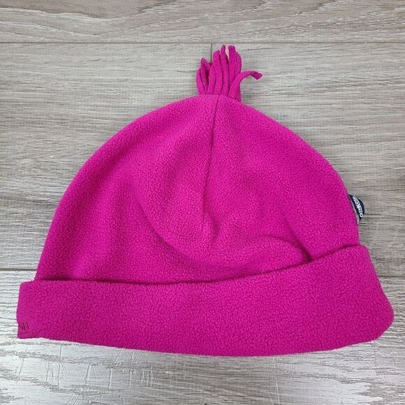 Oshkosh Girl's Fuschia Pink Fleece Winter Hat Size 8 - Picture 5 of 10